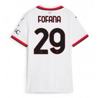 AC Milan Youssouf Fofana #29 Replika Bortatröja Dam 2024-25 Kortärmad